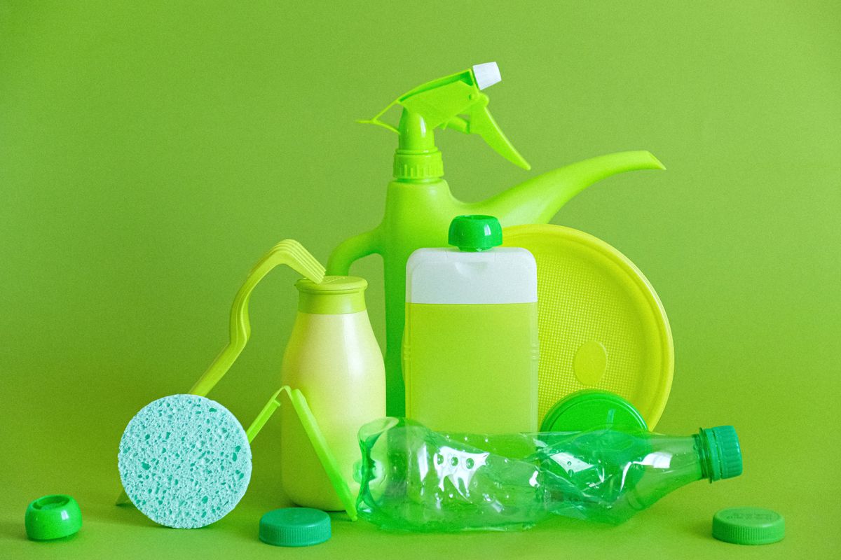 Envases de detergentes biodegradables