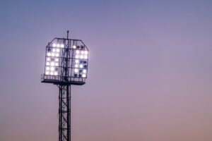 Reflectores LED para iluminación exterior